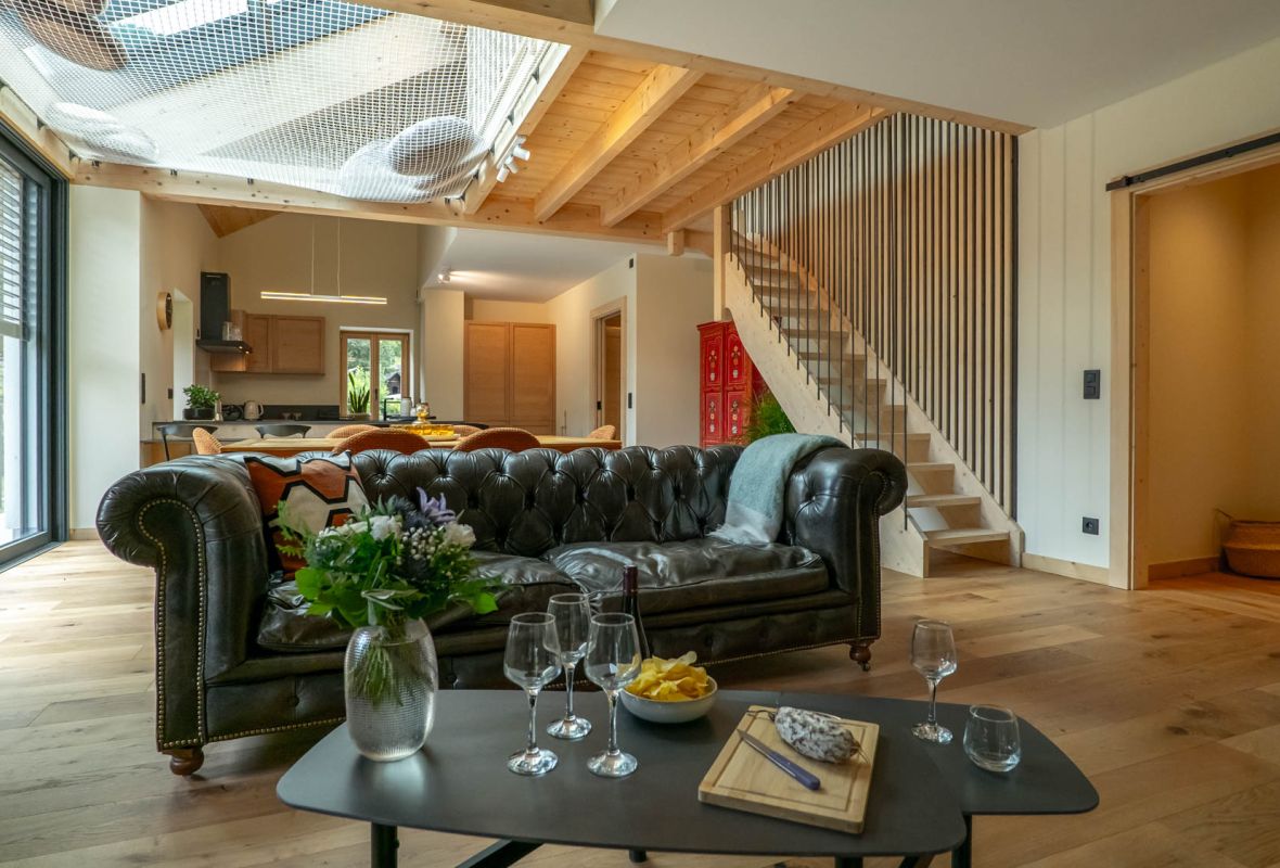 appartements de luxe 4 chambres à louer à chamonix argentière le lavancher, location saison enjoychalet