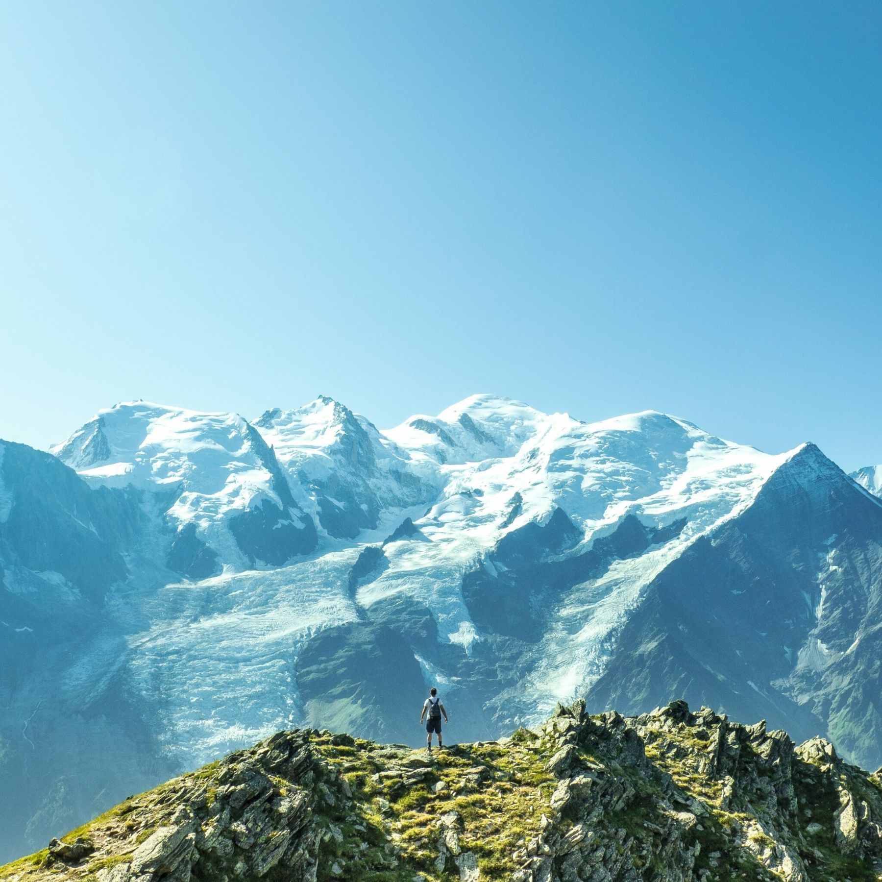 massif du mont blanc chamonix