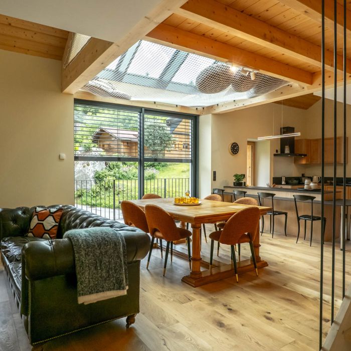 luxury 4-bedroom apartments for rent in Chamonix Argentière Le Lavancher, seasonal rental enjoychalet